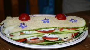 Zucchinilasagne